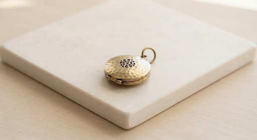 Brass Mist Charm